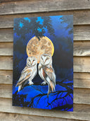 Twin flame owls