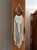 Handmade Macramé Horseshoe Wall Decor